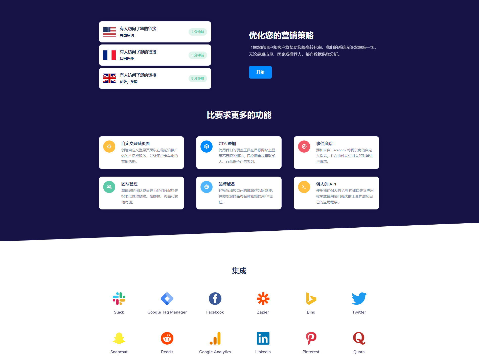 SaaS短网址系统源码Premium URL Shortener v6.3.3汉化版