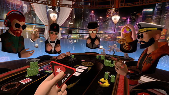 “德州扑克+VR”，扑克之星VR版正式上线  第1张